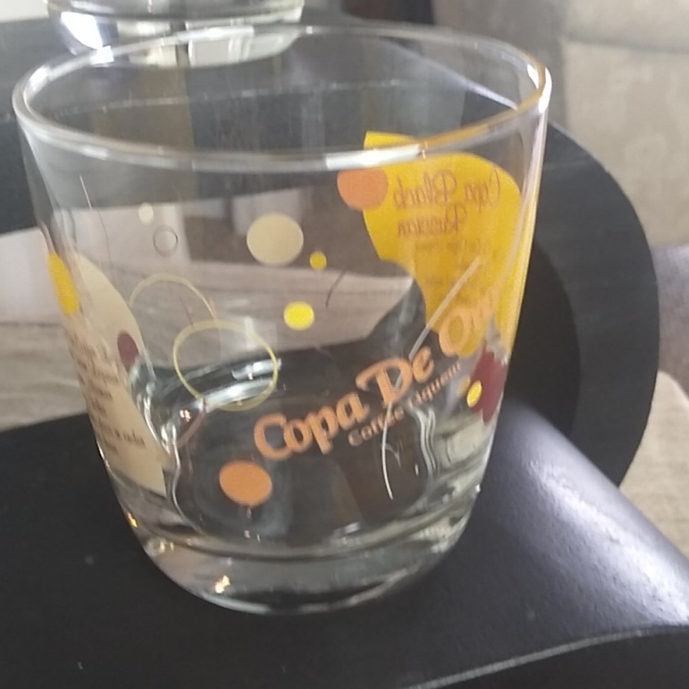 Copa De Oro Coffee Liqueur Glass Set